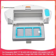 Dust Box with HEPA Filter for  850T T7 T8  C5/ Grande G1/   999 1990 2290 990 1790 Sweeping Accessor