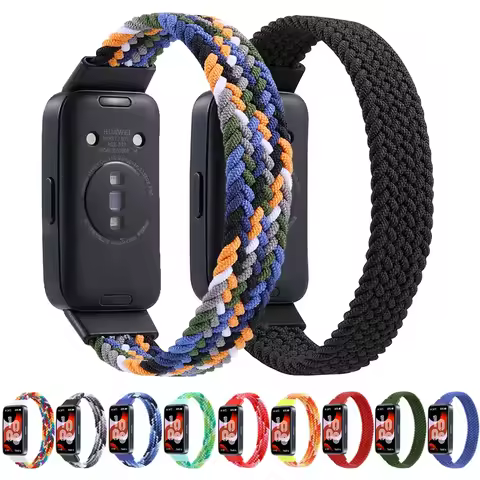 Nylon Loop Band for Huawei Band 8 Strap Correa for Huawei Band8 Straps Bracelet for Huawei8 Band Bra