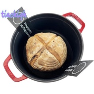 [TinchighS] Perforated Silicone Bread Sling For Dutch Oven, With Long Handle, Nonsti & Reusable, Bre