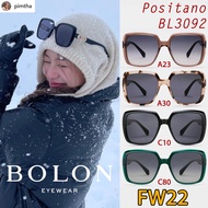 FW22 BOLON แว่นกันแดด รุ่น Positano BL3092 A23 A30 C10 C80 เลนส์ Nylon [Acetate] แว่นของญาญ่า