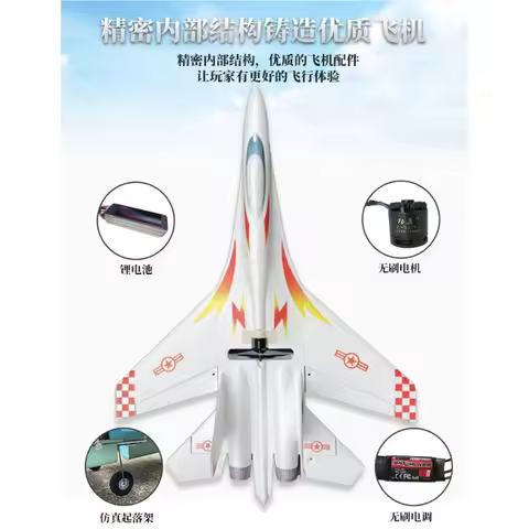 Su-35 EPO RC Jet Model. A large, highly-detailed and assemble-yourself scale model of the Su-27, des