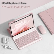 For iPad Air 13 Pro12.9 13 Inch Case, Keyboard Cover for iPad Air 13 Inch M2 2024 A2898 A2899 A2900