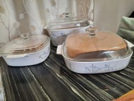 康寧煲3件全套(大中細)連蓋