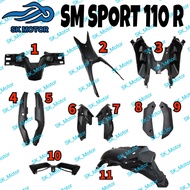 Benelli SM SPORT 110 R Original Inner Cover Kaver Meter Tank Center Side Rear Fender Luggage Helmet 