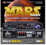 TOP SALE JOSON MARS/MARS MAX PROFESSIONAL AMPLIFIER FOR KARAOKE600Wx2/1000Wx2 2023 MODEL