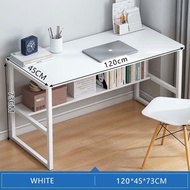 Meja Belajar 120cm Meja kantor Meja komputer Meja kerja besi Meja kerja Meja pc Meja Kamar Tidur Sed