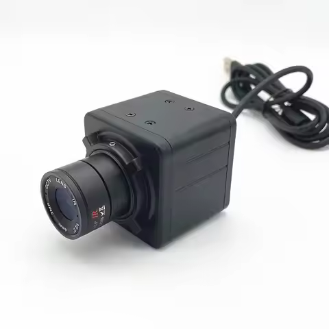 High Speed 5MP 2592x1944 Global Shutter Sensor RGB Vision USB2.0 Box Camera 4MM CS Lens