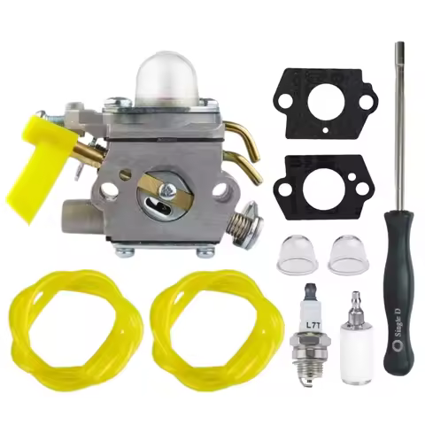 C1U-H60 Trimmer Blower Carburetor Kit For ZAMA Homelite Ryobi 26cc/33cc Carb Replace 308054012 30805