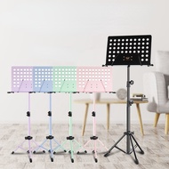 Music Stand Portable Foldable Music Rack Guitar Pop Branch Drum Kit Guzheng Violin Music Score Keyboard Stand Household/Heavy Duty Conductor Music Stand For Book Display Stand