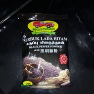 MOTOKAR SERBUK LADA HITAM 100G