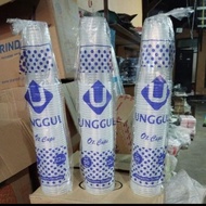 Plastic CUP Cups Size 22 oz 8 grams, 18 oz 7 grams contents 50 pcs