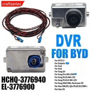 CRAFTSERIES Car DVR Dash Cam ADAS Car Vehicle Mounted Recorder Camera Wire Accessory For BYD Dolphin