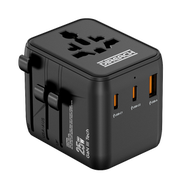 DIREACH 3 Port 三輸出 25W GaN 環球旅行充電器