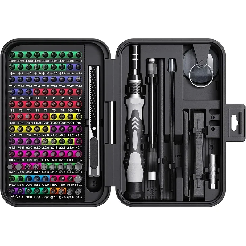132 in 1 Precision Screwdriver Set Professional Hand Tool Kit Magnetic Torx Phillips Bits for iPhone
