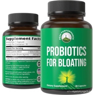 Bloat and Gas Probiotic - Proven Relief with Clinically Studied Bacillus Subtilis BS50 + Prebiotic F