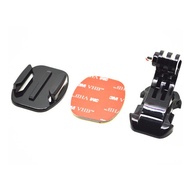 Flat Mount Kit for GoPro Action Camera J-Hook Buckle Mount + Flat Adhesive Basic Mount