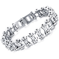 OPK Bracelet Men's Stainless Steel Trendy Rock Unique Motorcycle Chain Bicycle Titanium Steel Bracel