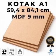 A1 Box (59.4 x 84.1 cm) - MDF 9 mm - MDF sheet wood board