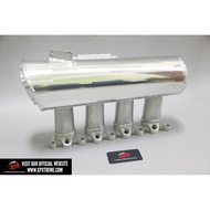 INTAKE MANIFOLD ALUMINIUM VELOCITY 4G91 4G92 4G93 70MM THROTTLE BODY