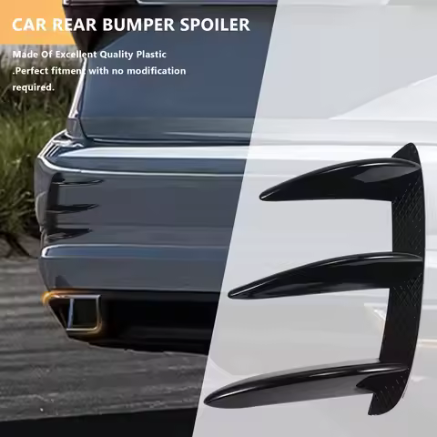 XN-Car Rear Bumper Lip Spoiler Canards For Mercedes Benz W176 A200 A250 A45 AMG