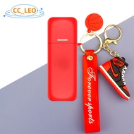 For Anker Soundcore A30i Case Cartoon Doraemon Keychain Pendant Silicone Soft Case Cute Strawberry B