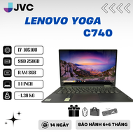 Laptop xách tay giá rẻ LENOVO YOGA-C740-14IML Core I7 10510U RAM16 SSD 256GB