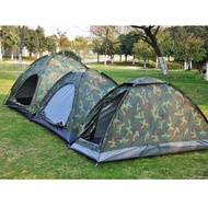 Outdoor Camping Tent, Waterproof Camouflage Tent /Camping Tent /Single /Double /3-4 Person Camping W