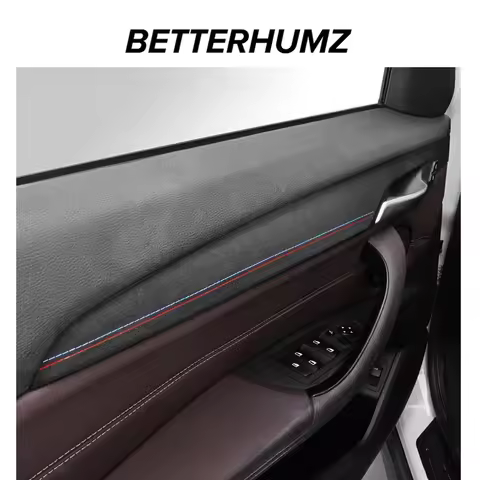 Betterhumz For BMW X1 F48 X2 F39 Car Interior Trim Door Panel Strip 4pc Performance Sticker Made of