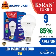 KSRAN 9 watt TURBO LED Lamp - White ENERGY SAVING LED BULB Jumbo LED BULB Bright BULB E27