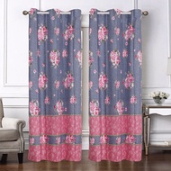 Ring Curtain for Rod [Langsir] 150 (W) x 220cm (L) Tebal & High Quality 90% Blackout [JUST ARRIVED !