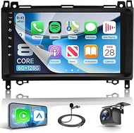 8 Core 6G + 128G 9 Inch Car Radio Android for Mercedes Benz Class A W169 Class B W245 W639 Vito W639