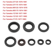 Engine Oil Seal Kits For Yamaha DT125 DT175 MX125 MX175 IT175 YZ100 YZ125 DT MX IT 125 175 YZ 100 12