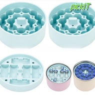 PICKIT 2/3Pcs Food Jar Inserts, 3ml Vial Size Leak-Proof Vial Storage Inserts, Leak Free 32oz Jar Ca