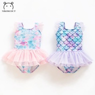 Swimsuit Girl Baby Mermaid Swimsuit Baby Girl Skirt Princess Fashion Swimsuit Swimsuit Female Straw 