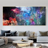 Abstract Art Colorful Cloud Wall Frames Canvas Print Art Prints Modern Art Art Wall Frames For Living Room