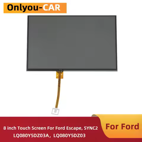 8 inch Touch Screen LQ080Y5DZ30 LQ080Y5DZ03 For Ford Escape S max SYNC Edge Focus C-Max F150 250 350