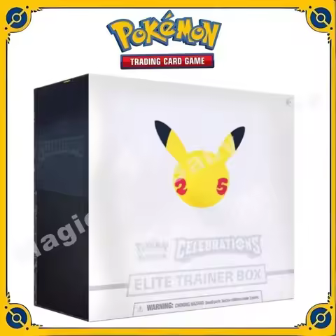 Original Genuine Pokemon Trading PTCG Card US Version 25 Anniversary Cards Celebrations Elite Traine