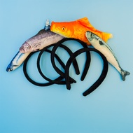 Goldfish Headband Clownfish Headband Ocean Fish Headband Funny Headband Influencer Photo Headband Oc