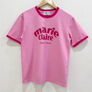 Pink Screen-Printed T-Shirt Second Hand