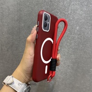 Case For Samsung A05 A06 A07 High end leather textured magnetic phone case aesthetic anti drop desig