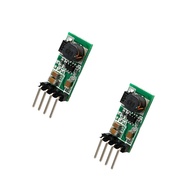 2Pcs Mini DC-DC Boost Step-up Power Supply Module 3.3V 3.7V 5V 6V 7.2V 9V to 12V Voltage Regulator C