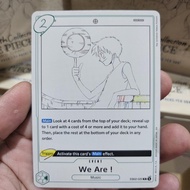 One Piece TCG [ENGLISH] EB02-020 R We Are!