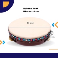 rebana hadroh  uk 16 cm kotek hadroh / rebana qasidah / rebana hadroh murah/ rebana banjari/ terbang