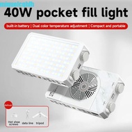 MIQUEL Mini LED Video Lamp, CRI/TLCI 90+ 4400mAh Battery RGB LED Camera Light, Lightweight with Trip