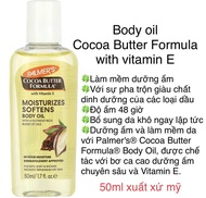 [MỸ] DẦU DƯỠNG ẨM CƠ THỂ PALMERS COCOA BUTTER MOISTURIZING BODY OIL WITH VITAMIIN E 50ml[ Jan 2024]