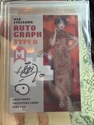 Juicy Honey 石川澪 Mio Ishikawa 親筆簽名收藏卡