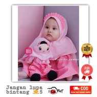 Baby girl's clothes, baby girl's clothes,/ girl's clothes, rabbit robes