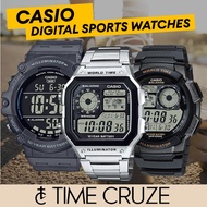 [Time Cruze] Casio Digital Sport Watches AE-1000W AE1000WD AE12000WH AE-1200W AE-1300WH AE-1400 AE-1