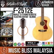 Guild F-2512E Maple 12-String Acoustic-Electric Guitar - Blonde (F2512E)