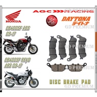 HONDA DISC BRAKE PADS CB400 SUPER 4 ABS 09 - 17 , CB400SF ABS 09 - 17 , CB400SF REVO ABS 09 - 17 BLA